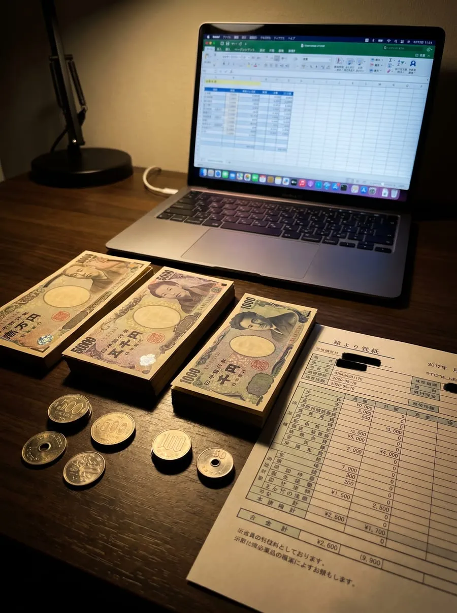 Japanese yen salary